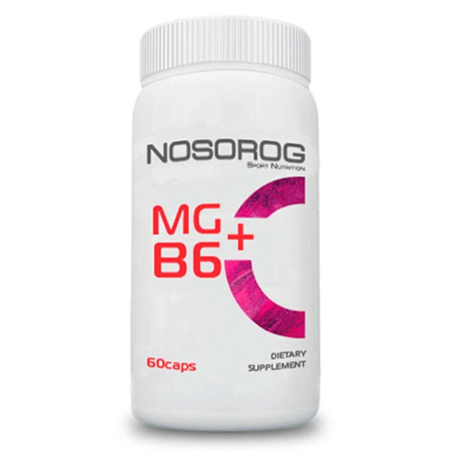 Магний + витамин B6, 90 таблеток, Nosorog: цены и характеристики