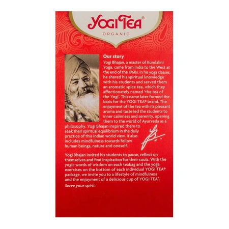 BIO YOGI TEA Чай Позитивна енергія гібіскус з журавлиною: ціни та характеристики