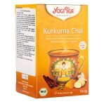 Чай "Куркума", 17 пакетиков, YOGI TEA: цены и характеристики