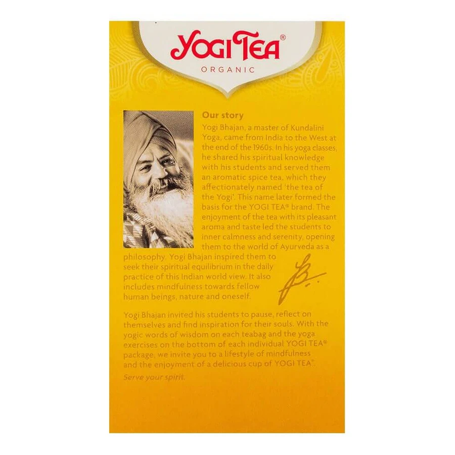 BIO YOGI TEA Чай Імбир лимон: ціни та характеристики