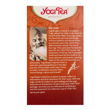 Чай "Имбирь", 17 пакетиков, YOGI TEA: цены и характеристики