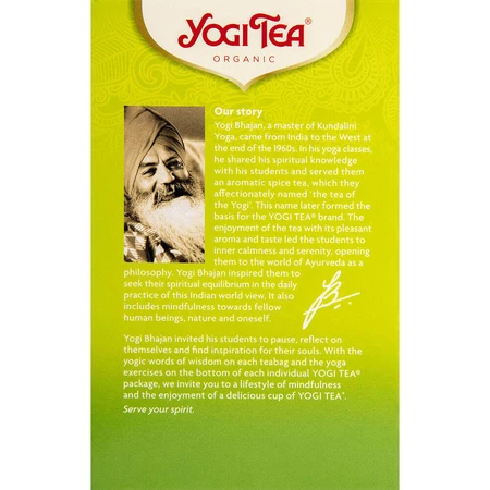 BIO YOGI TEA Чай Зелений матча лимон: ціни та характеристики