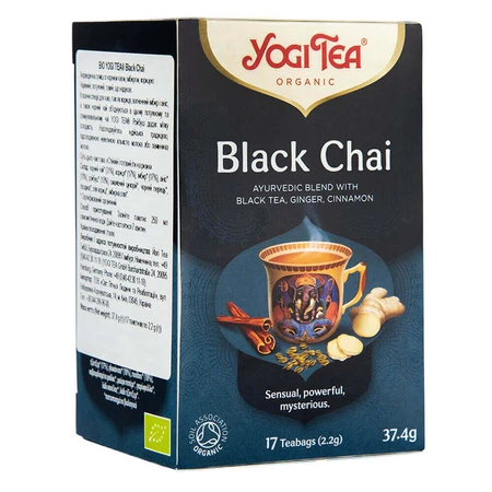 BIO YOGI TEA Чай Чорний: ціни та характеристики