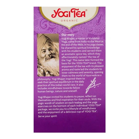 Чай "Благополучие", 17 пакетиков, YOGI TEA: цены и характеристики