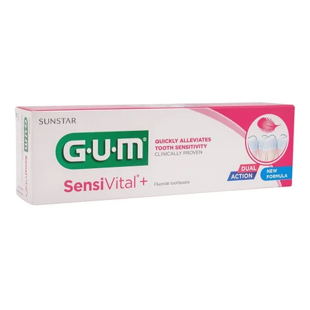 Зубна паста GUM SENSIVITAL+, 75 мл: ціни та характеристики