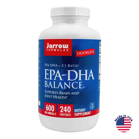 Омега-3 "ЭПК-ДГК Баланс", 240 капсул, Jarrow Formulas: цены и характеристики