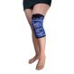 Бандаж для коленного сустава и связок, закрытый, разъемный, синий-S