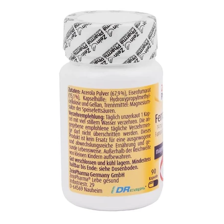 Фумарат железа, 90 капсул, ZeinPharma: цены и характеристики