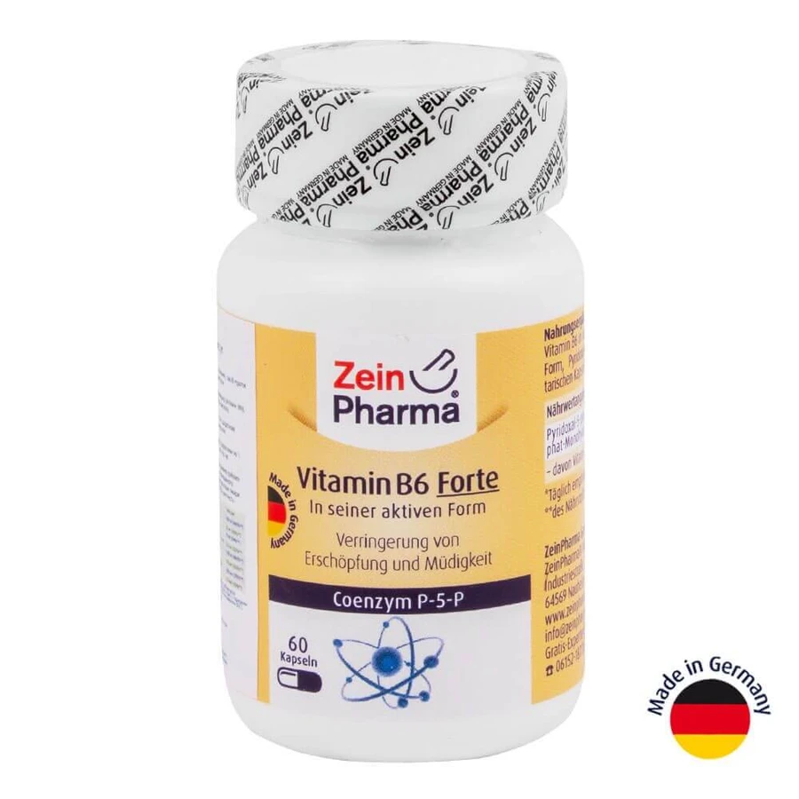 Вітамін В6 Zein Pharma, 40 мг, 60 капсул: ціни та характеристики