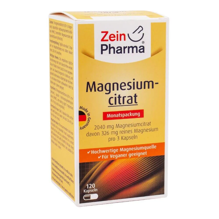 Цитрат магния, 120 капсул, ZeinPharma: цены и характеристики