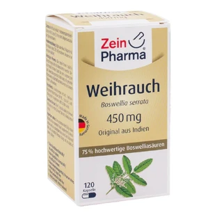Ладан, Босвелія серрата Zein Pharma, 450 мг, 120 капсул