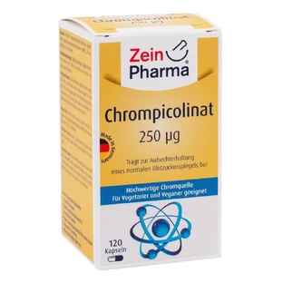 Піколінат хрому Zein Pharma, 250 мкг, 120 капсул