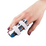 Ортез-шина для фаланги пальца руки с фиксацией, тип 502, двухсторонний, металлический, Торос-Груп-L: цены и характеристики
