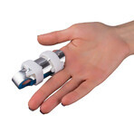 Ортез-шина для фаланги пальца руки с фиксацией, тип 502, двухсторонний, металлический, Торос-Груп-L: цены и характеристики
