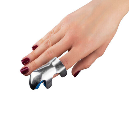 Ортез-шина для фаланги пальца руки с фиксацией, тип 501, металлический, Торос-Груп-S