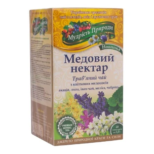 Фіточай Медовий нектар, 20 пакетиків, Мудрість Природи