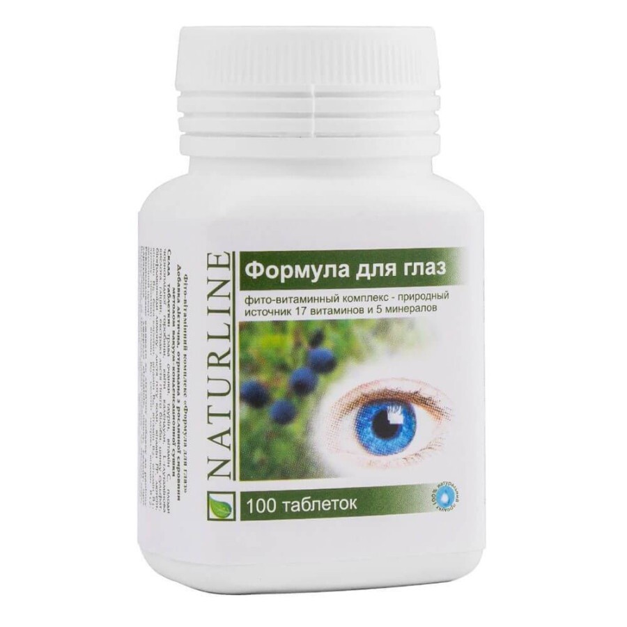Фито-витаминный комплекс Формула для глаз, 100 таблеток, Biola: цены и характеристики
