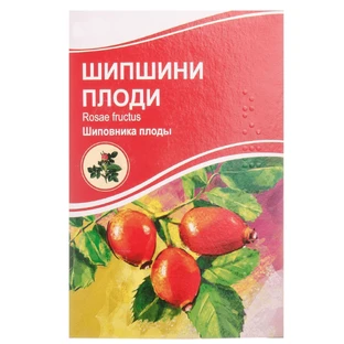 Шиповника плоды 100 г пачка, с внутр. пакетом