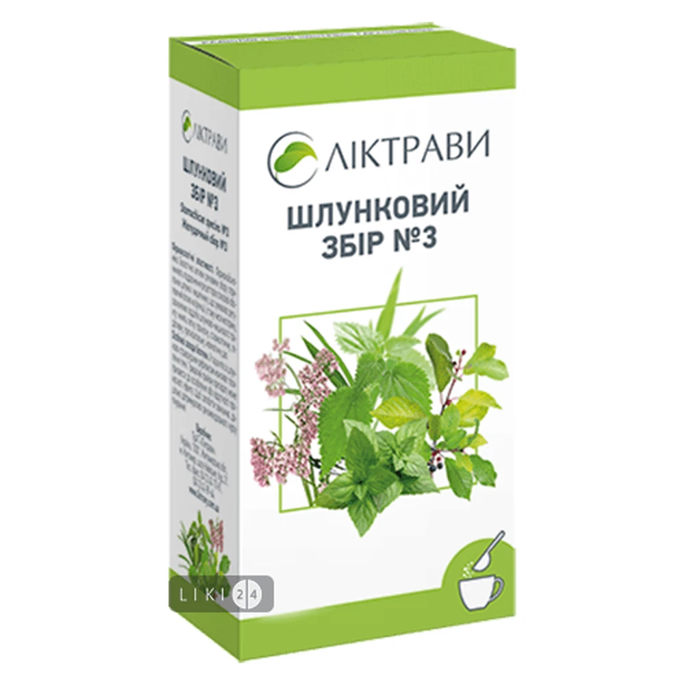 Желудочный сбор № 3 сбор пачка 100 г