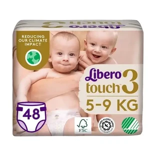 Подгузники Libero Touch р3 5-9 кг 48 шт