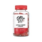 Яблучний оцет VPLab UltraVit Apple Cider Vinegar, яблуко, 60 жувальних пастилок: ціни та характеристики
