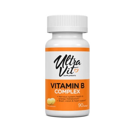 Вітамін В комплекс VPLab Vitamin B Complex, 90 капсул