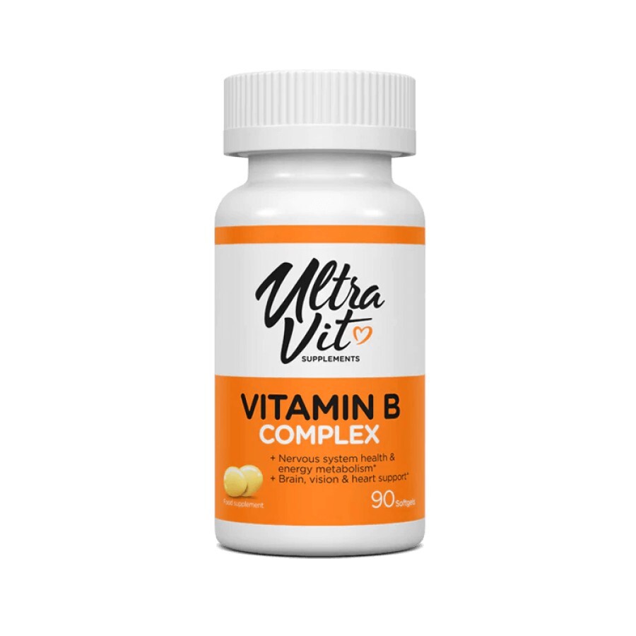 Вітамін В комплекс VPLab Vitamin B Complex, 90 капсул: цены и характеристики