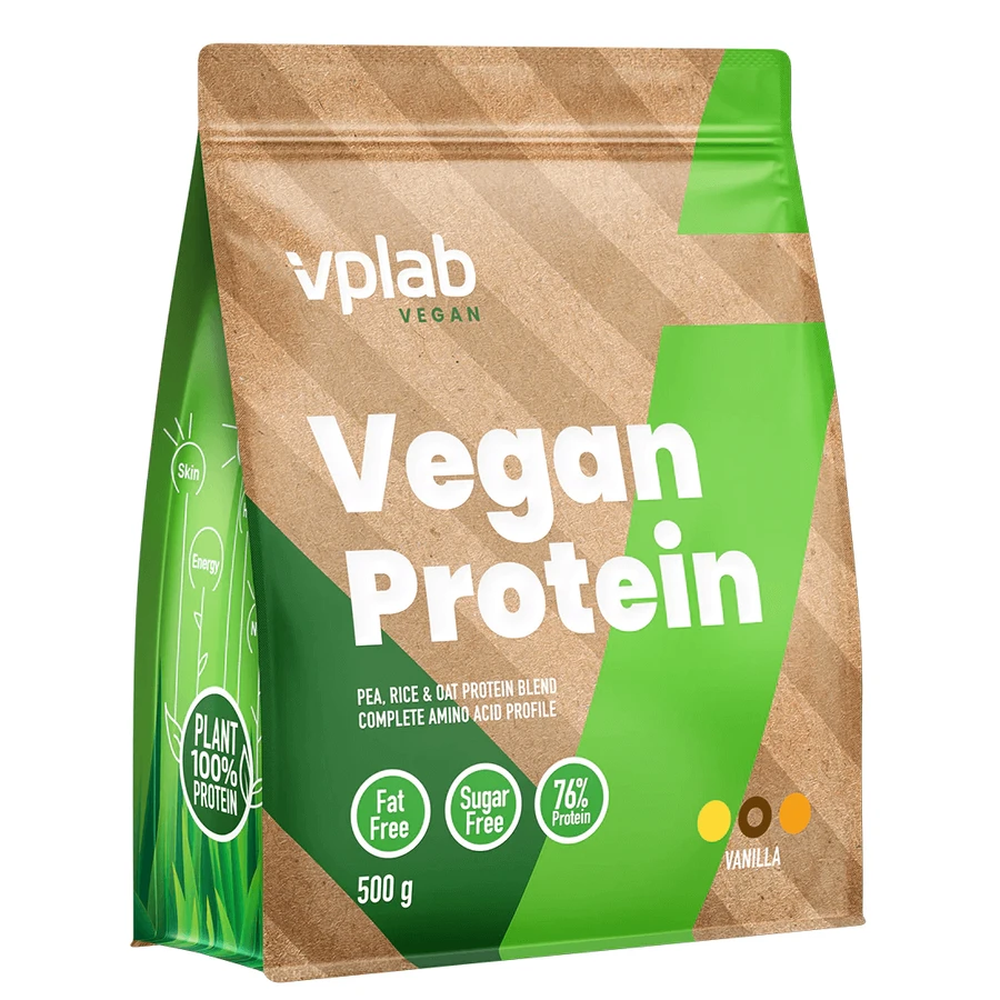 Протеїн VPLab Vegan 500 мг, ваніль: цены и характеристики