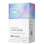 Куркумін Вітамін Д3 VPLab Vitamin D3 Curcumin, №60: цены и характеристики