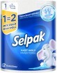 Бумажные полотенца Selpak 1=2 Maxi Roll 3 слоя