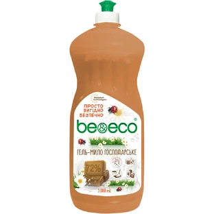 Гель для прання Be&Eco коричневе мило 1 л