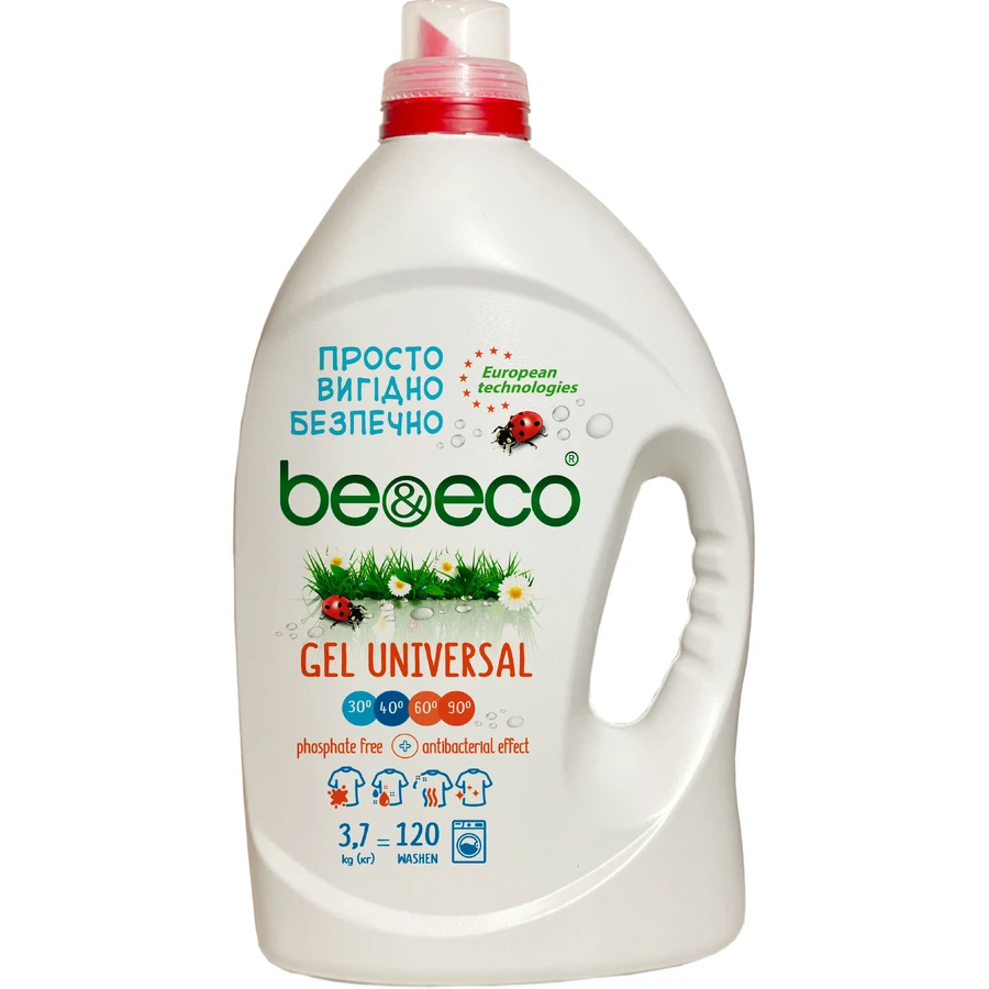 Гель для стирки Be&Eco Universal 3.7 л: цены и характеристики