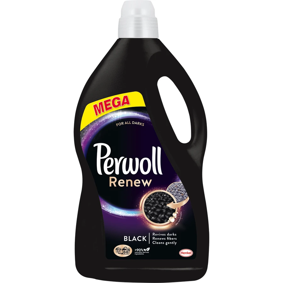 Гель для стирки Perwoll Renew Black для темных и чёрных вещей 3.74 л: цены и характеристики