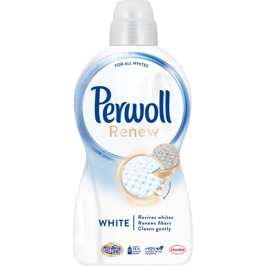 Гель для прання Perwoll Renew White для білих речей 1.98 л: ціни та характеристики