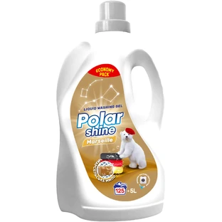 Гель для прання Polar Shine Marseille Універсальний з додаванням марсельського мила 5 л