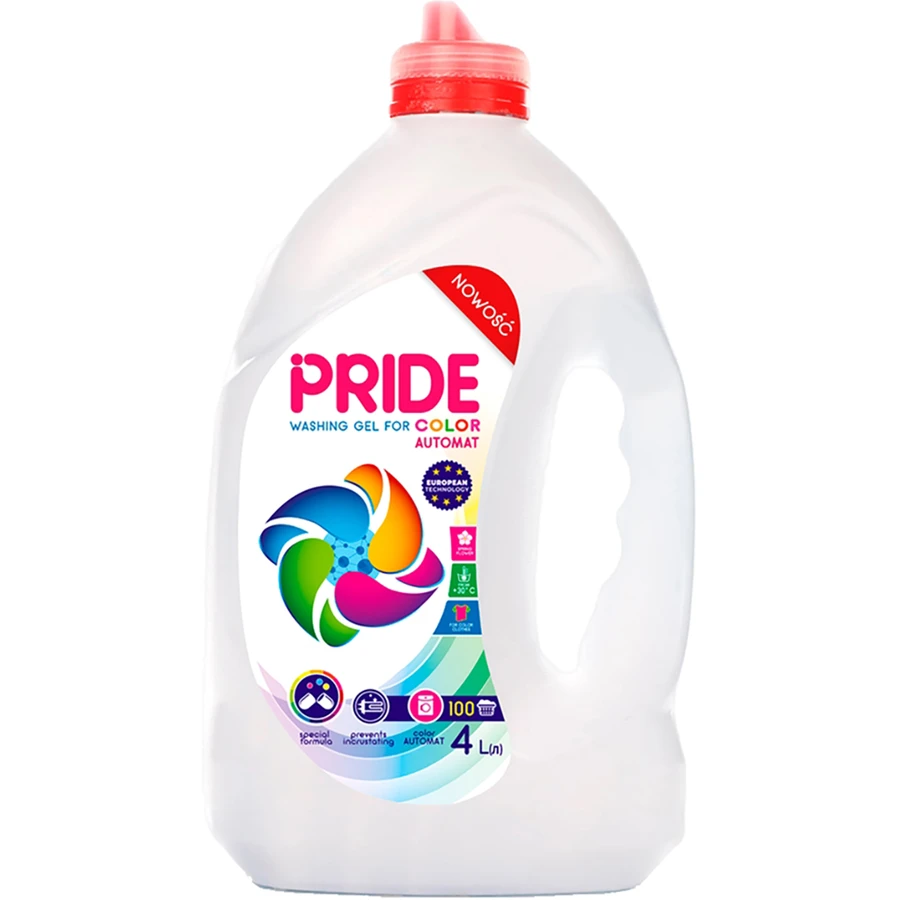 Гель для стирки Pride Afina Color Весенние цветы 4: цены и характеристики