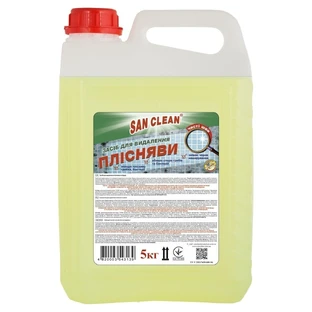 Рідина для чищення ванн San Clean для видалення плісняви 5 кг