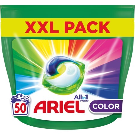 Капсулы для стирки Ariel Pods Все-в-1 Color 50 шт.