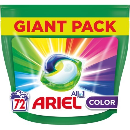 Капсулы для стирки Ariel Pods Все-в-1 Color 72 шт.