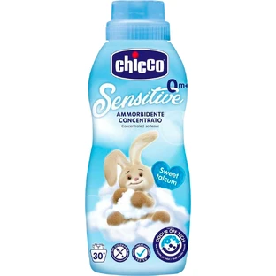 Кондиционер для белья Chicco Sensitive Sweet Talcum смягчитель тканей 750 мл