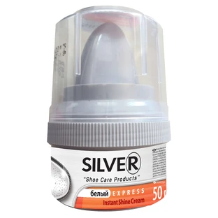 Крем для обуви Silver Express Белый 50 мл