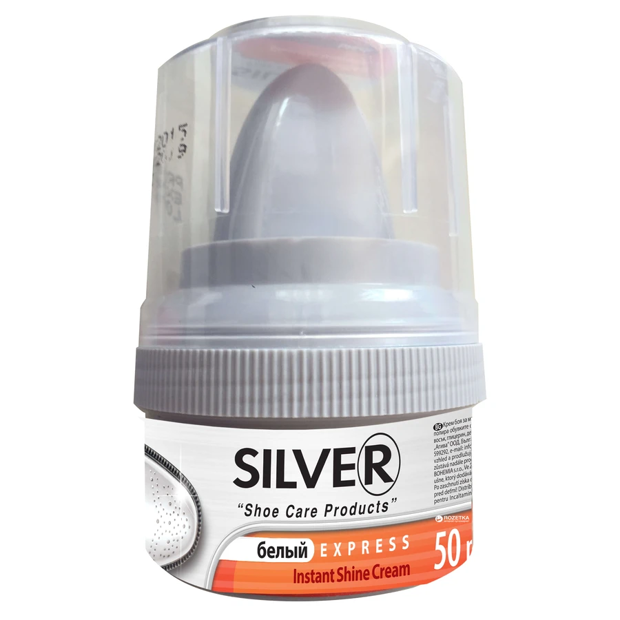 Крем для обуви Silver Express Белый 50 мл: цены и характеристики