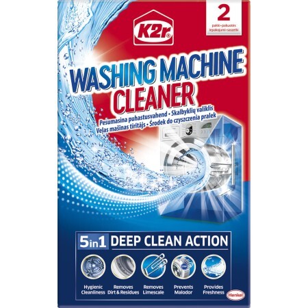 Очиститель для стиральных машин K2r 2 цикла очистки