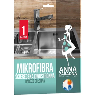 Серветки для збирання Anna Zaradna з мікрофібри двостороння 1 шт.