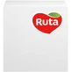 Салфетки столовые Ruta Double Luxe 24х24 см 2 слоя Белые 40 шт.