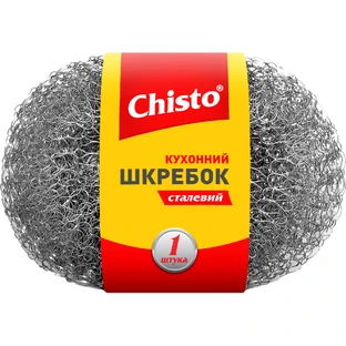 Скребок Chisto стальной 1 шт.