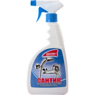 Спрей для чищення ванн San Clean для видалення іржі та вапна 500 г