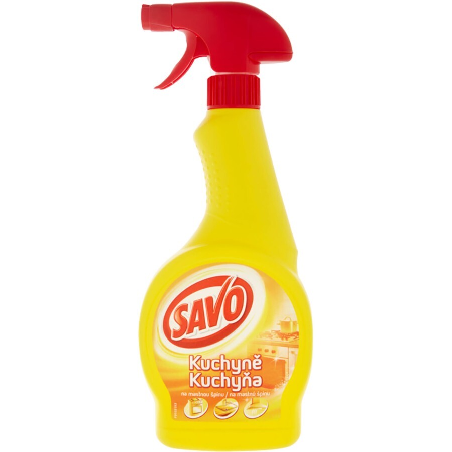 Спрей для чистки кухни Savo против жира 500 мл: цены и характеристики