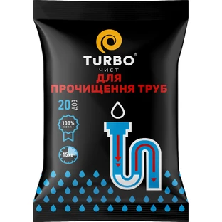Засіб для прочищення труб TURBOчист Гранули 1000 г