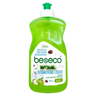 Средство для ручного мытья посуды Be&Eco Яблоко 500 мл